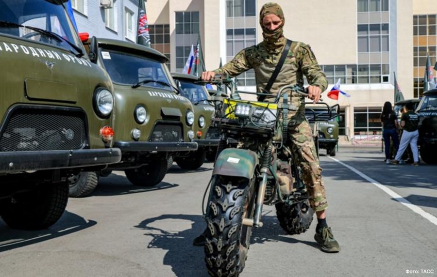 «Единая Россия» из Адыгеи отправила бойцам СВО новую технику