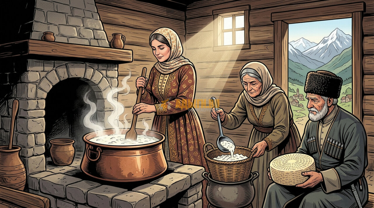 Белый бриллиант Кавказа: почему адыгейский сыр покорил мир и как его правильно есть