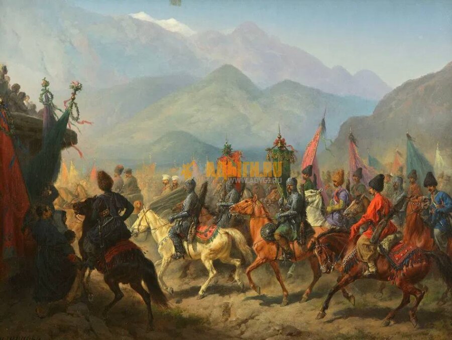 Император Александр II на Кавказе, 1873 г.