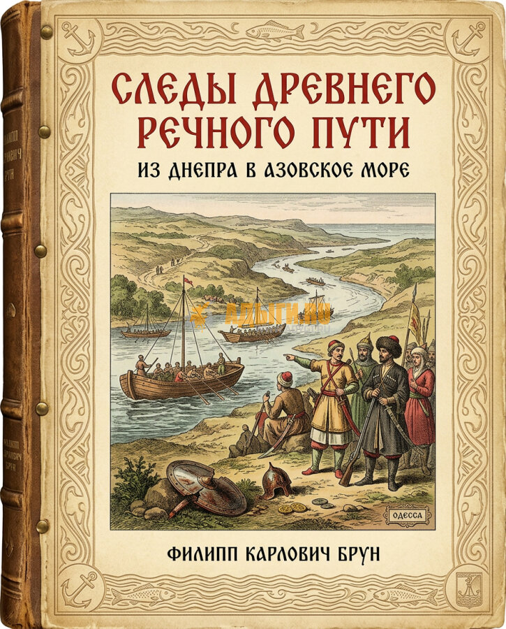 «Следы древнего речного пути из Днепра в Азовское море», Филипп Карлович Брун.