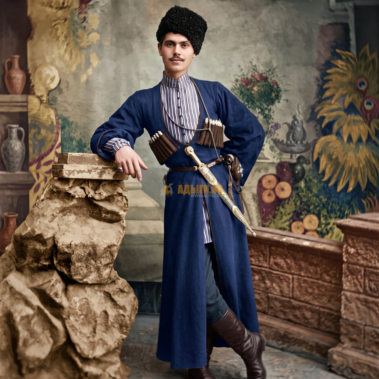 Кабардинец (черкес) с Моздока. Георгий Власович Казиханов