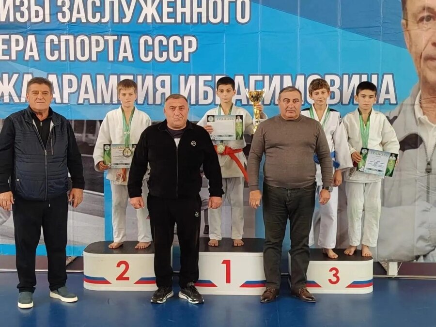 Дзюдоисты Тахтамукайского района снова на пьедестале! 