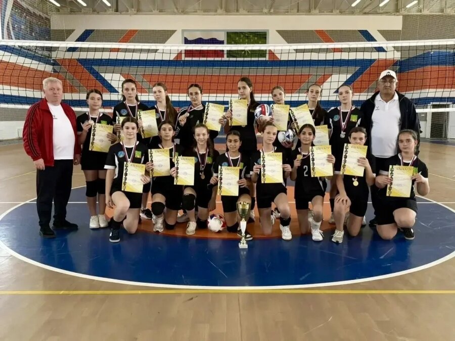 Открытое первенство по волейболу состоялось в Теучежском районе