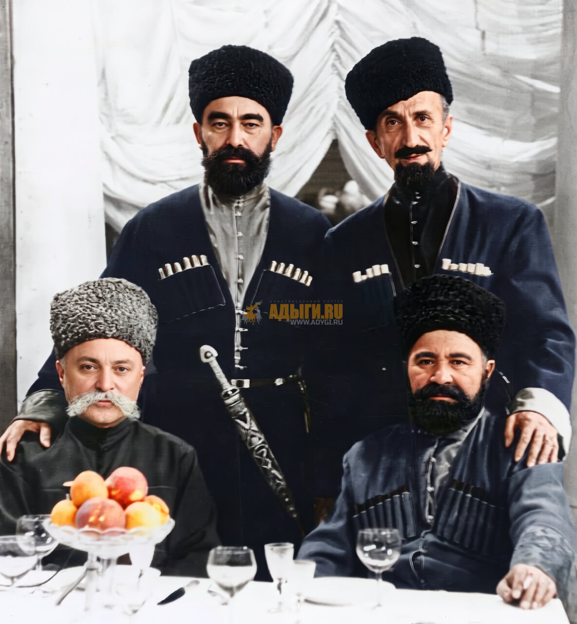 Мурат Болов, Хусейн Товкуев, Али Тухужев, Лостанби Карданов